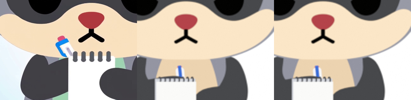 SSOT と v6 の書く場面のペンの見え方