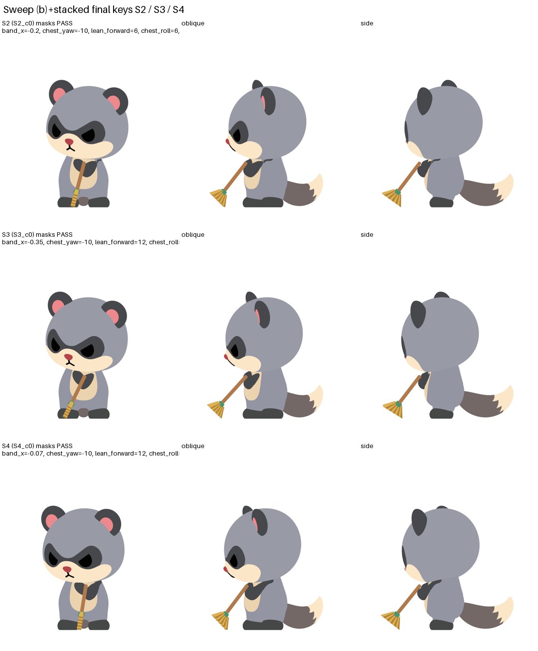 sweep keys